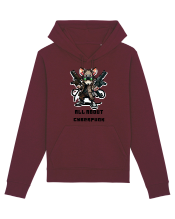 ALL ABOUT CYBERPUNK - V3 Burgundy
