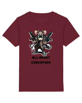 ALL ABOUT CYBERPUNK - V3 Burgundy