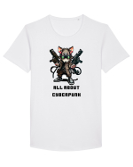 ALL ABOUT CYBERPUNK - V3 Tricou mânecă scurtă guler larg Bărbat Skater