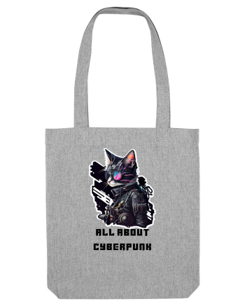 ALL ABOUT CYBERPUNK - V4 Heather Grey