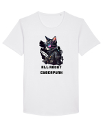 ALL ABOUT CYBERPUNK - V4 Tricou mânecă scurtă guler larg Bărbat Skater