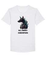 ALL ABOUT CYBERPUNK - V5 Tricou mânecă scurtă guler larg Bărbat Skater