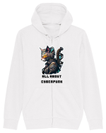 ALL ABOUT CYBERPUNK - V6 Hanorac cu fermoar Unisex Connector