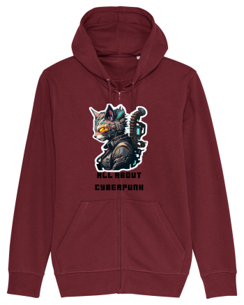 ALL ABOUT CYBERPUNK - V6 Burgundy