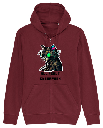 ALL ABOUT CYBERPUNK - V7 Burgundy