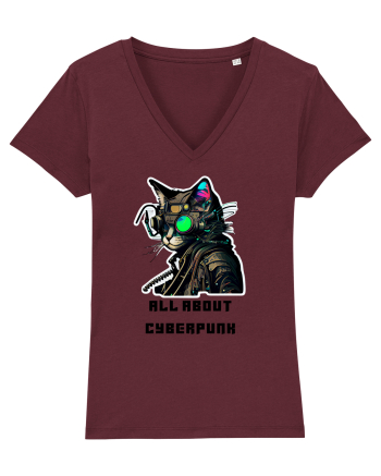 ALL ABOUT CYBERPUNK - V7 Burgundy