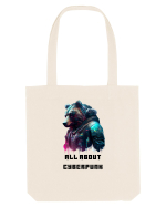 ALL ABOUT CYBERPUNK - V8 Sacoșă textilă