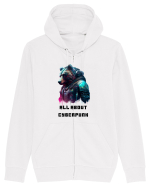 ALL ABOUT CYBERPUNK - V8 Hanorac cu fermoar Unisex Connector