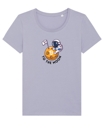To the moon - Bitcoin Lavender