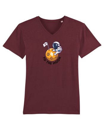 To the moon - Ethereum Burgundy