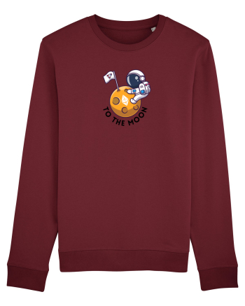 To the moon - Ethereum Burgundy