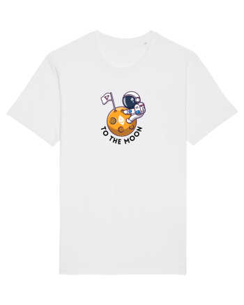 To the moon - Ethereum White