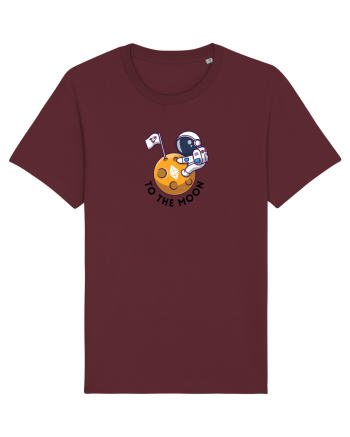 To the moon - Ethereum Burgundy