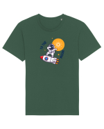 Cardano - To the moon Tricou mânecă scurtă Unisex Rocker