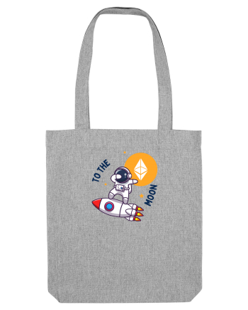 Ethereum - To the moon Heather Grey