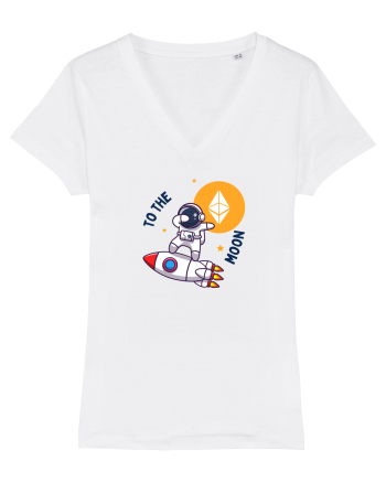 Ethereum - To the moon White