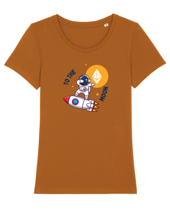 Ethereum - To the moon Roasted Orange