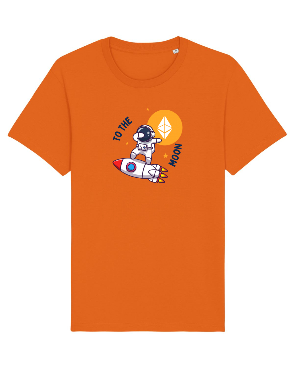 Tricou mânecă scurtă Unisex Rocker Bright Orange
