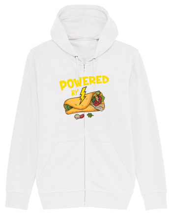 Powered by  White