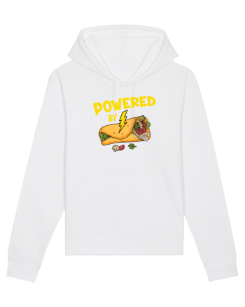 Powered by  White