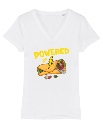 Powered by  White