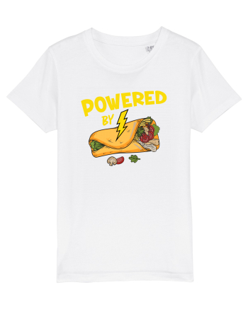 Powered by  White
