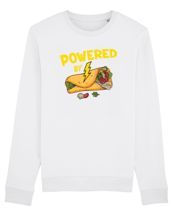 Powered by  White