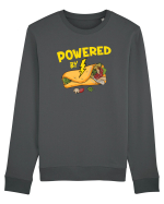 Powered by  Bluză mânecă lungă Unisex Rise