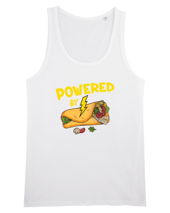 Powered by  White