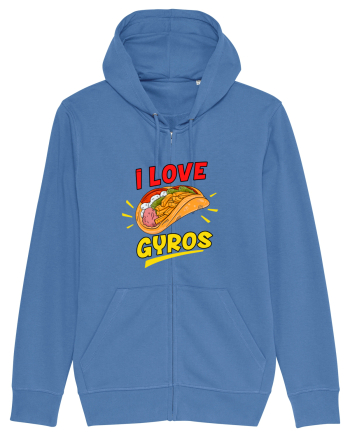 I love gyros Bright Blue