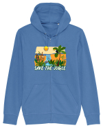 Save the Jungle Hanorac cu fermoar Unisex Connector