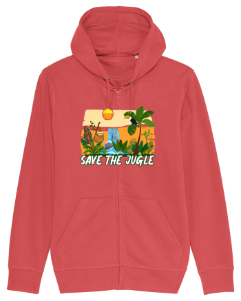 Save the Jungle Carmine Red