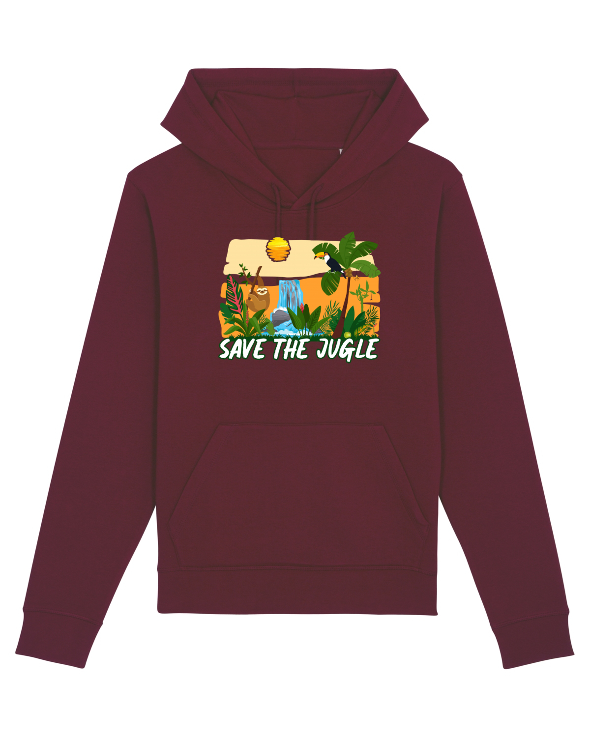 Hanorac Unisex Drummer Burgundy