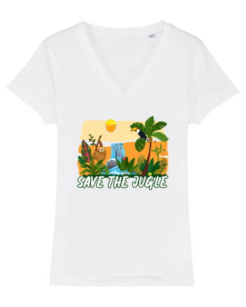 Save the Jungle White