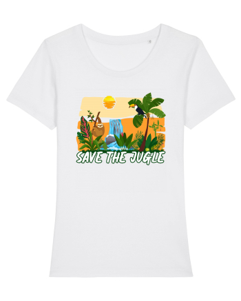 Save the Jungle White
