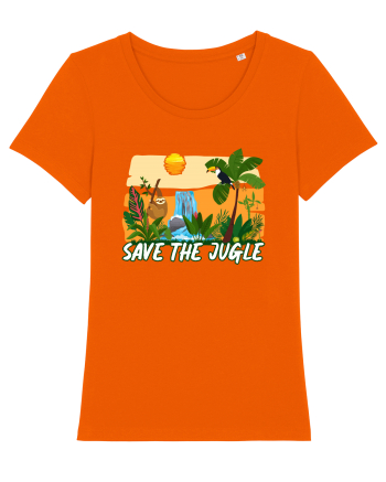 Save the Jungle Bright Orange