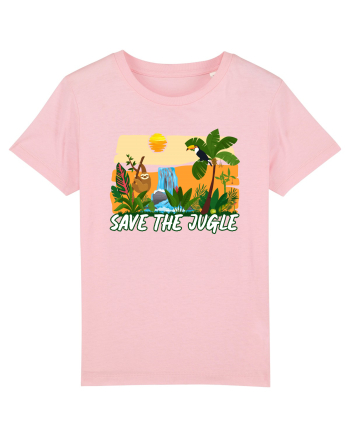 Save the Jungle Cotton Pink
