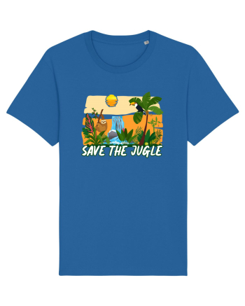 Save the Jungle Royal Blue
