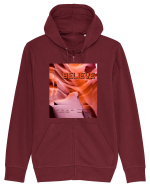 BELIEVE TR Hanorac cu fermoar Unisex Connector