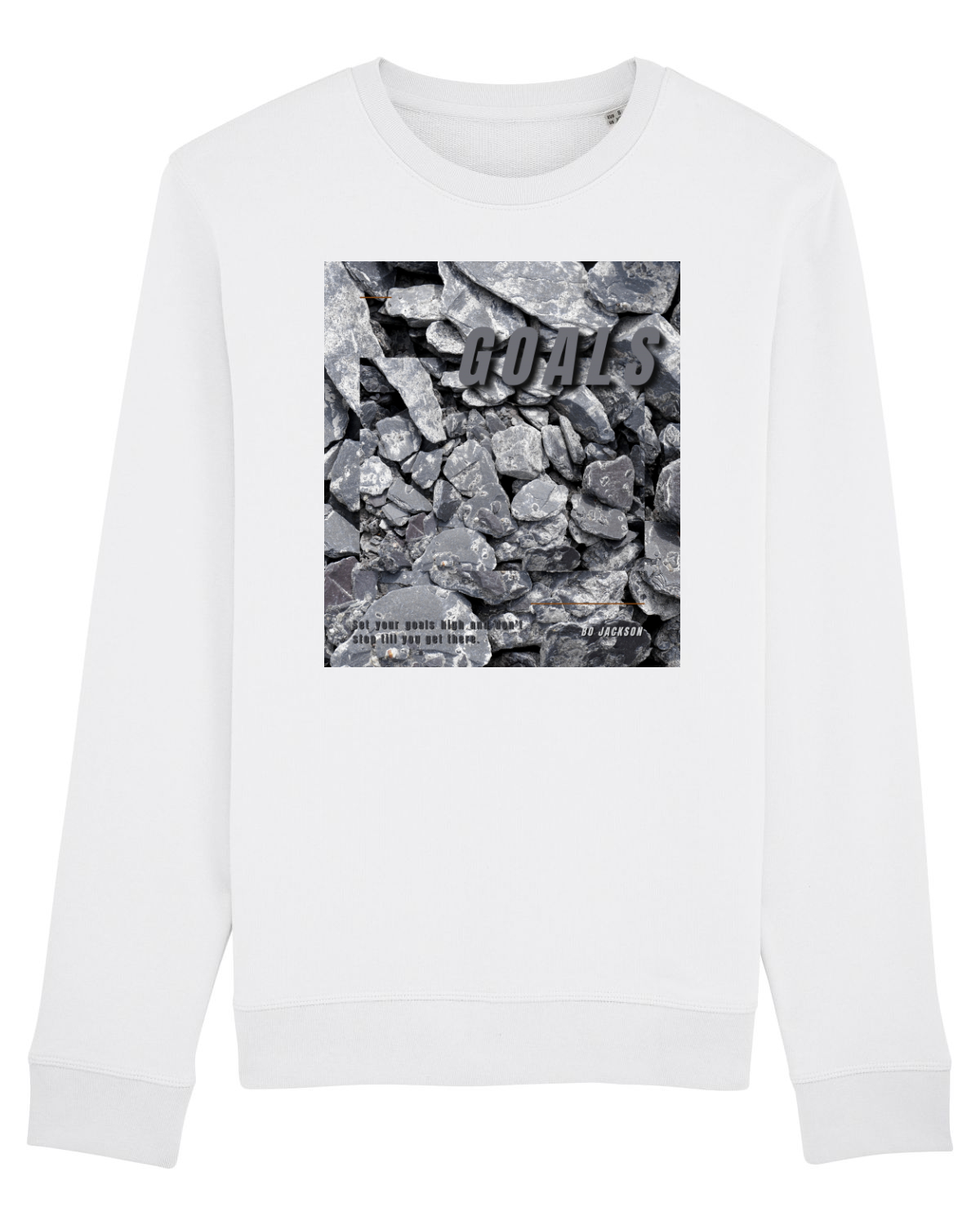 Bluză mânecă lungă Unisex Rise White
