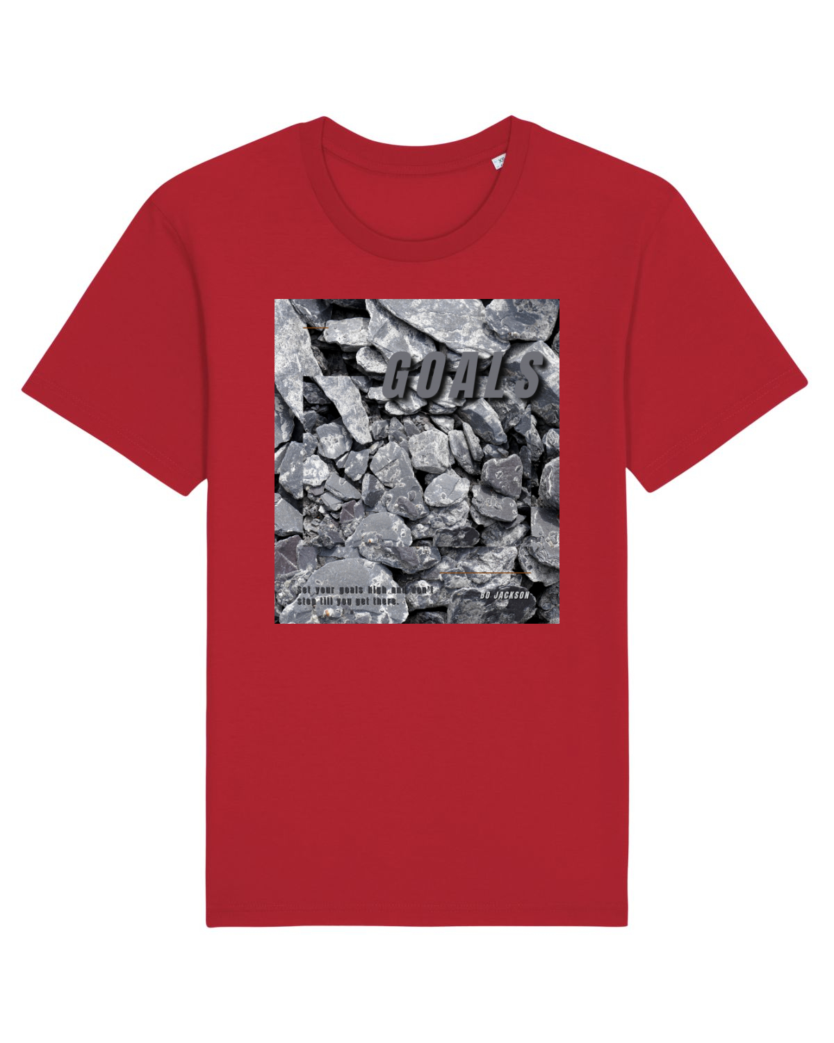 Tricou mânecă scurtă Unisex Rocker Red