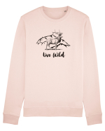 Live Wild Bluză mânecă lungă Unisex Rise