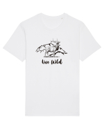 Live Wild Tricou mânecă scurtă Unisex Rocker