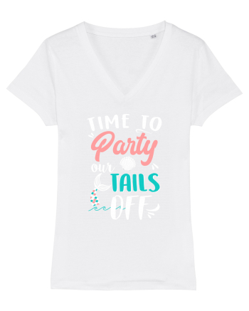 Party our tails off White