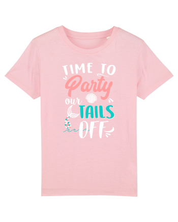 Party our tails off Cotton Pink