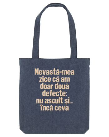 Nevasta-mea zice ca am doar doua defecte Midnight Blue