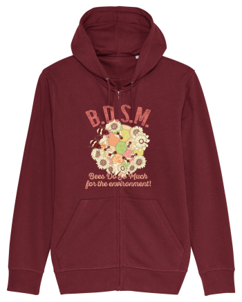 BDSM Bees Do So Much for the environment! Burgundy