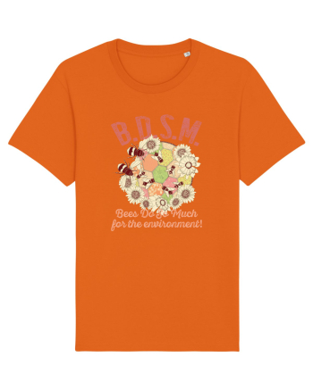 BDSM Bees Do So Much for the environment! Bright Orange