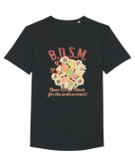 BDSM Bees Do So Much for the environment! Tricou mânecă scurtă guler larg Bărbat Skater