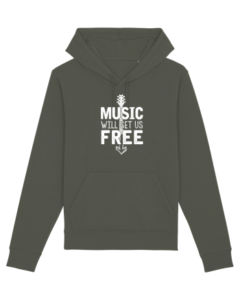 Music will set us free. Khaki